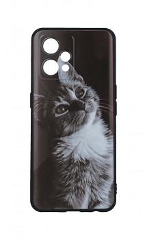 Zadní silikonový kryt DARK na Realme 9 Pro+ Cute Cat