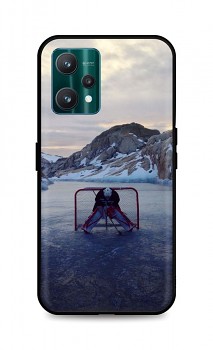 Zadní silikonový kryt DARK na Realme 9 Pro Hockey Goalie