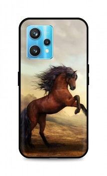 Zadní silikonový kryt DARK na Realme 9 Pro+ Brown Horse