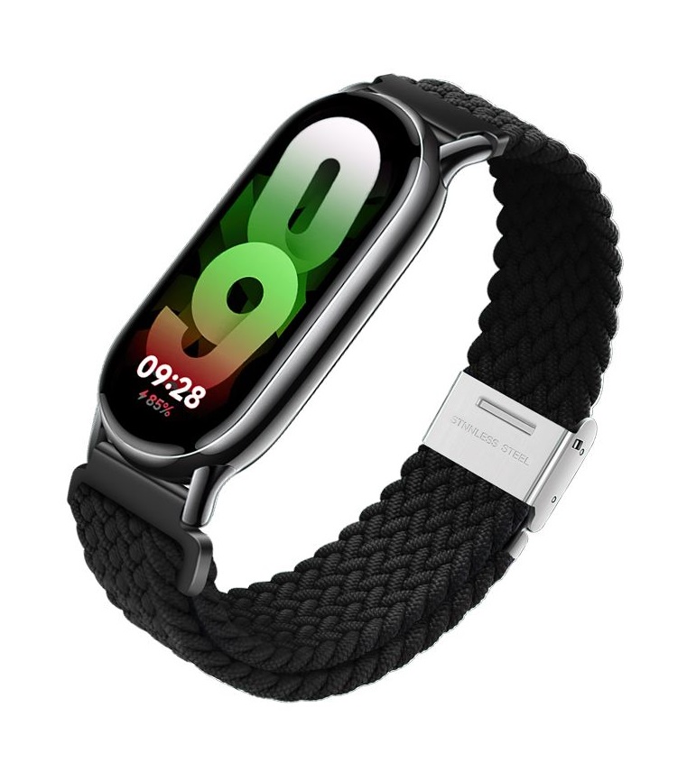 Nylonový řemínek Forcell F-Design FX5 pro Xiaomi Mi Band 8 černý