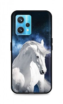 Zadní silikonový kryt DARK na Realme 9 Pro+ White Horse