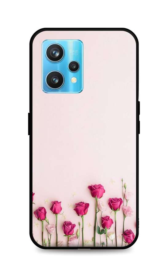Levně Kryt TopQ Realme 9 Pro+ silikon Roses 73347 (pouzdro neboli obal na mobil Realme 9 Pro+)