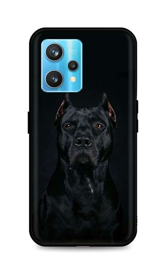 Levně Kryt TopQ Realme 9 Pro+ silikon Dark Pitbull 73349 (pouzdro neboli obal na mobil Realme 9 Pro+)