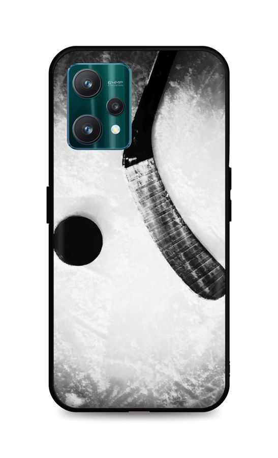 Zadní silikonový kryt DARK na Realme 9 Pro Hockey