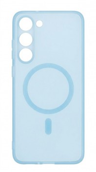 Kryt Tel Protect Mist Matte MagSafe pro Samsung Galaxy S23 světle modrý