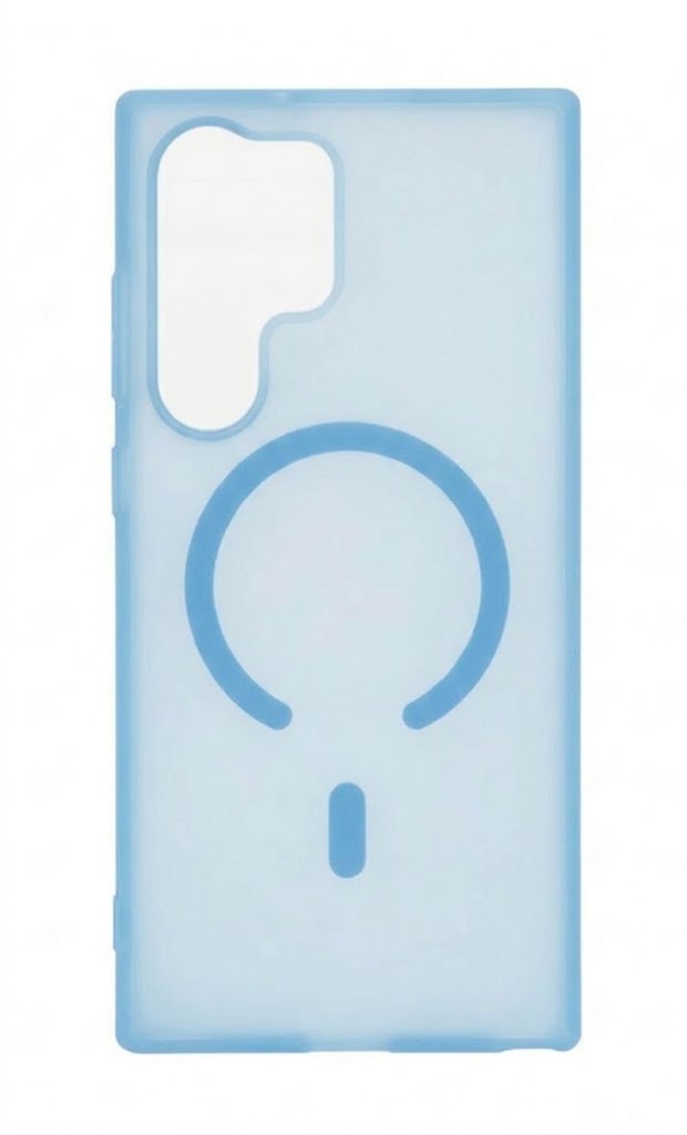 Kryt Tel Protect Mist Matte MagSafe pro Samsung Galaxy S23 Ultra světle modrý