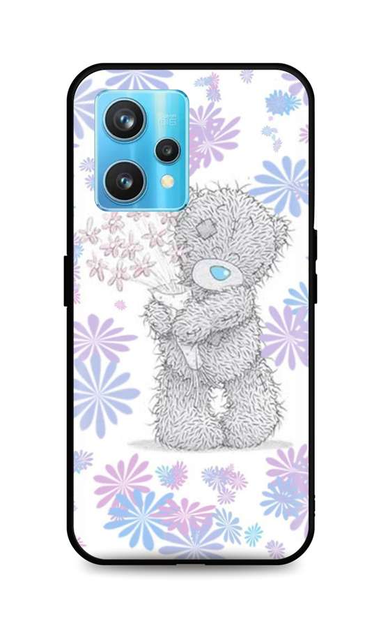 Levně Kryt TopQ Realme 9 Pro+ silikon Floral Teddy 73360 (pouzdro neboli obal na mobil Realme 9 Pro+)