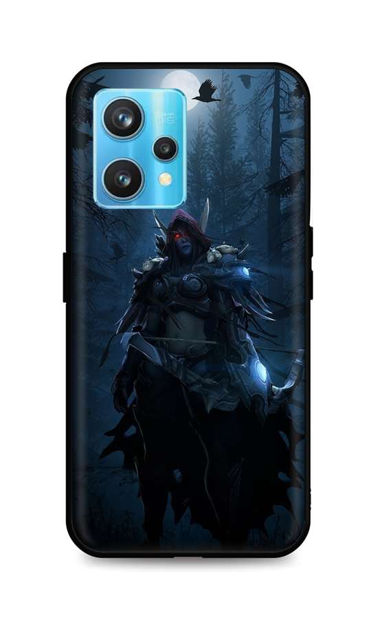 Zadní silikonový kryt DARK na Realme 9 Pro+ Player Hero