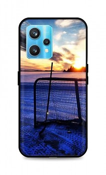 Zadní silikonový kryt DARK na Realme 9 Pro+ Hockey Sunset