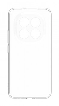 Zadní kryt Swissten Clear Jelly pro Xiaomi Redmi Note 15 Pro+ 5G průhledný