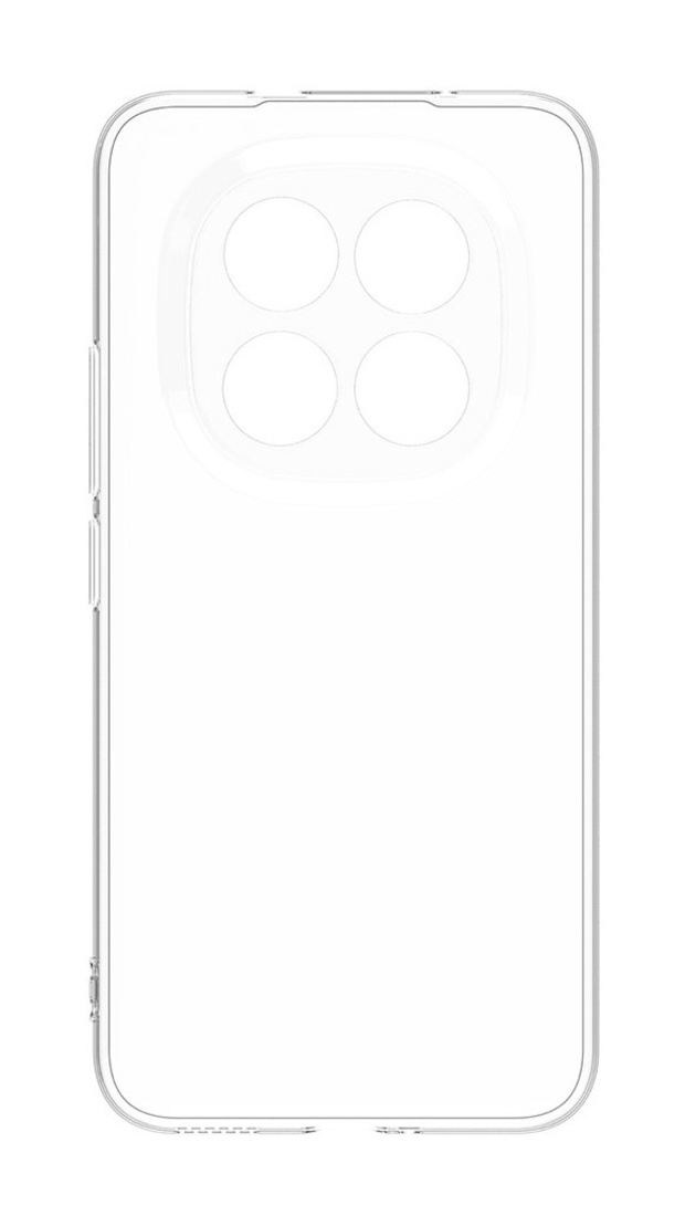 Zadní kryt Swissten Clear Jelly pro Xiaomi Redmi Note 15 Pro+ 5G průhledný