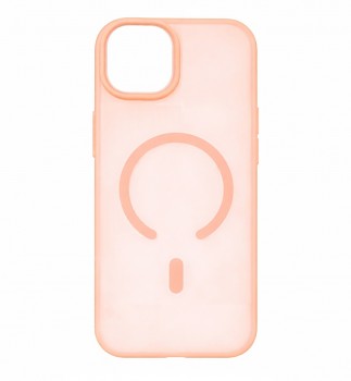 Kryt Tel Protect Mist Matte MagSafe pro Apple iPhone 15 růžovo oranžový