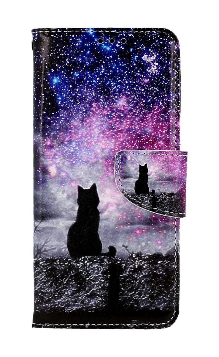Knížkové pouzdro na Xiaomi Redmi Note 11 Hvězdná obloha