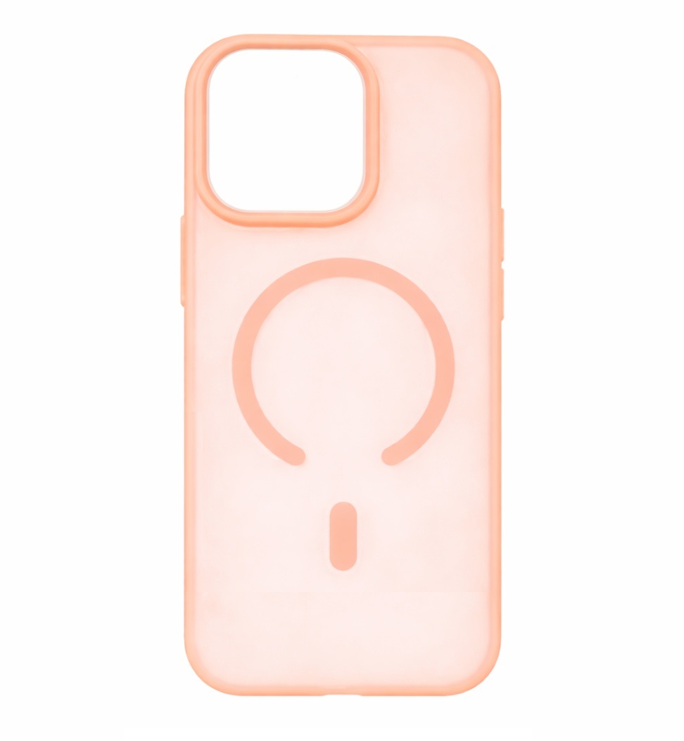 Levně Kryt Tel Protect Mist Matte MagSafe pro Apple iPhone 16 Pro Max růžovo oranžový