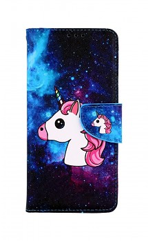 Knížkové pouzdro na Samsung A13 Space Unicorn