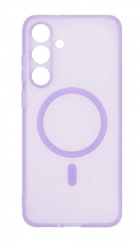 Kryt Tel Protect Mist Matte MagSafe pro Samsung Galaxy S25 světle fialový