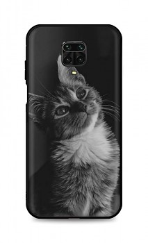 Zadní silikonový kryt DARK na Xiaomi Redmi Note 9 Pro Cute Cat