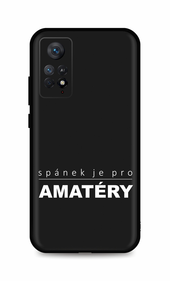 Levně Kryt TopQ Xiaomi Redmi Note 11 Pro Bez spánku 93421 (pouzdro neboli obal na mobil Xiaomi Redmi Note 11 Pro)