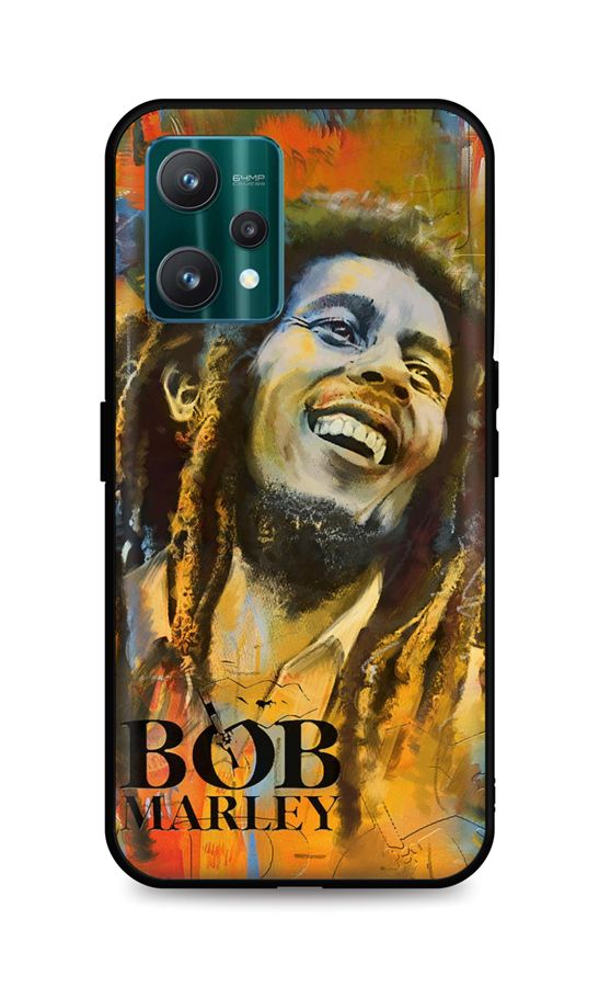 Zadní silikonový kryt DARK na Realme 9 Pro Bob Marley