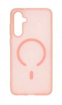 Kryt Tel Protect Mist Matte MagSafe pro Samsung Galaxy S25 FE růžovo oranžový