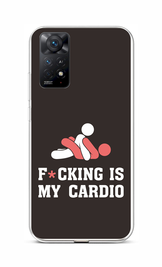 Levně Kryt TopQ Xiaomi Redmi Note 11 Pro Cardio 93429 (pouzdro neboli obal na mobil Xiaomi Redmi Note 11 Pro)