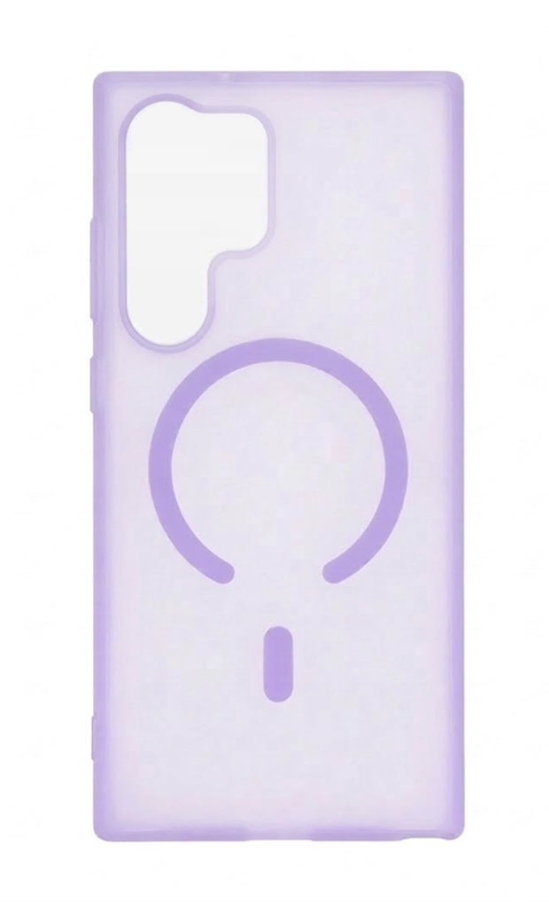 Kryt Tel Protect Mist Matte MagSafe pro Samsung Galaxy S23 Ultra světle fialový