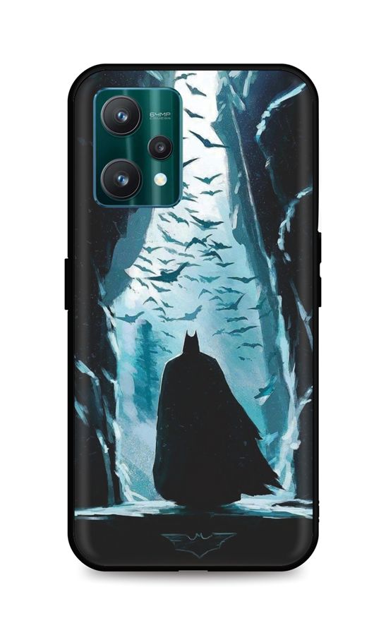 Zadní silikonový kryt DARK na Realme 9 Pro Dark Batman