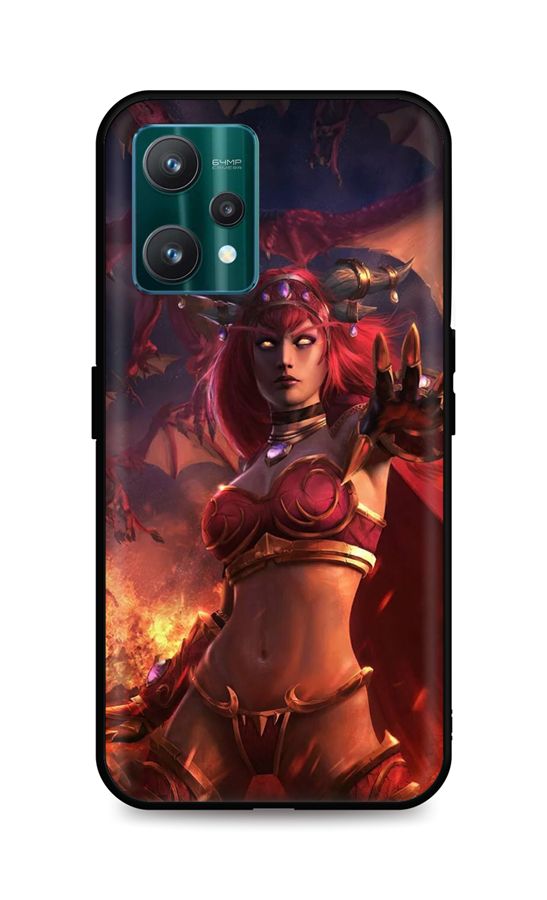 Zadní silikonový kryt DARK na Realme 9 Pro Heroes Of The Storm