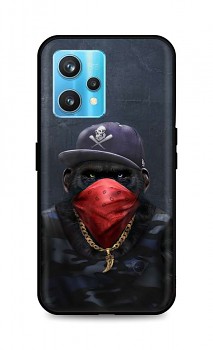 Zadní silikonový kryt DARK na Realme 9 Pro+ Monkey Gangster