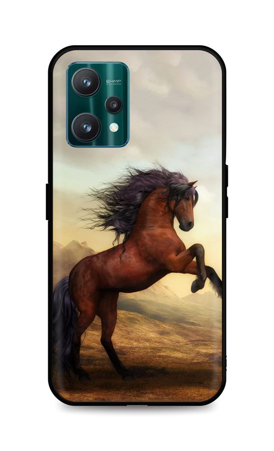 Levně Kryt TopQ Realme 9 Pro silikon Brown Horse 73470 (pouzdro neboli obal na mobil Realme 9 Pro)