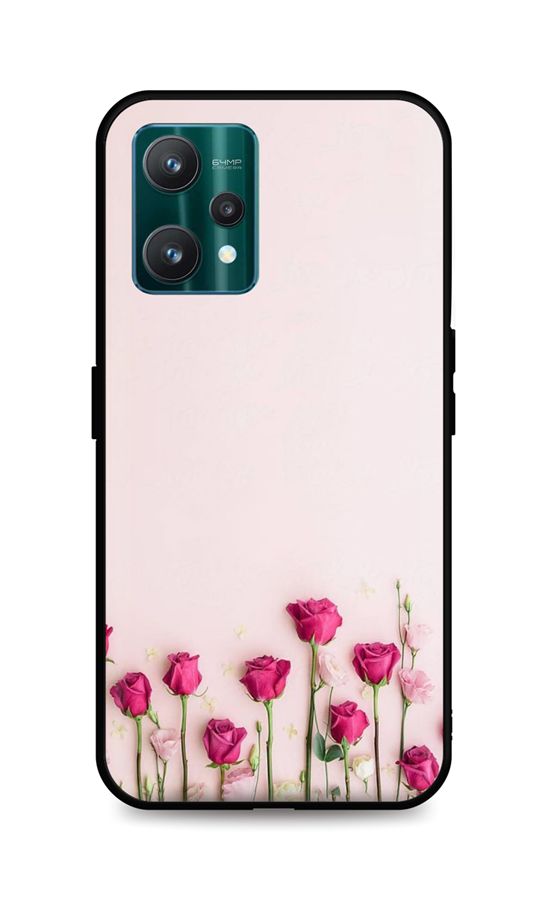 Levně Kryt TopQ Realme 9 Pro silikon Roses 73479 (pouzdro neboli obal na mobil Realme 9 Pro)