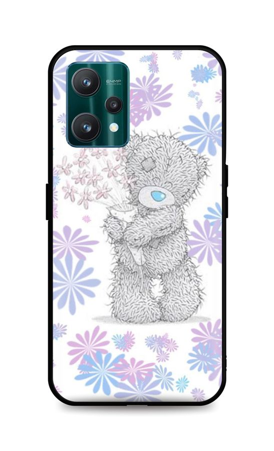 Levně Kryt TopQ Realme 9 Pro silikon Floral Teddy 73486 (pouzdro neboli obal na mobil Realme 9 Pro)