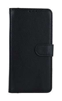 Knížkové pouzdro na Motorola Moto G86 5G černé s přezkou