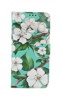 Knížkové pouzdro na Samsung A13 Malované květy