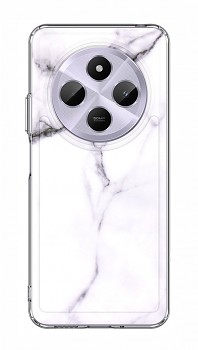 Zadní pevný kryt na Xiaomi Redmi 14C Mramor bílý