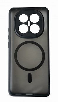 Zadní kryt Full Matte na Xiaomi Redmi Note 14 Pro+ 5G MagSafe průhledný černý