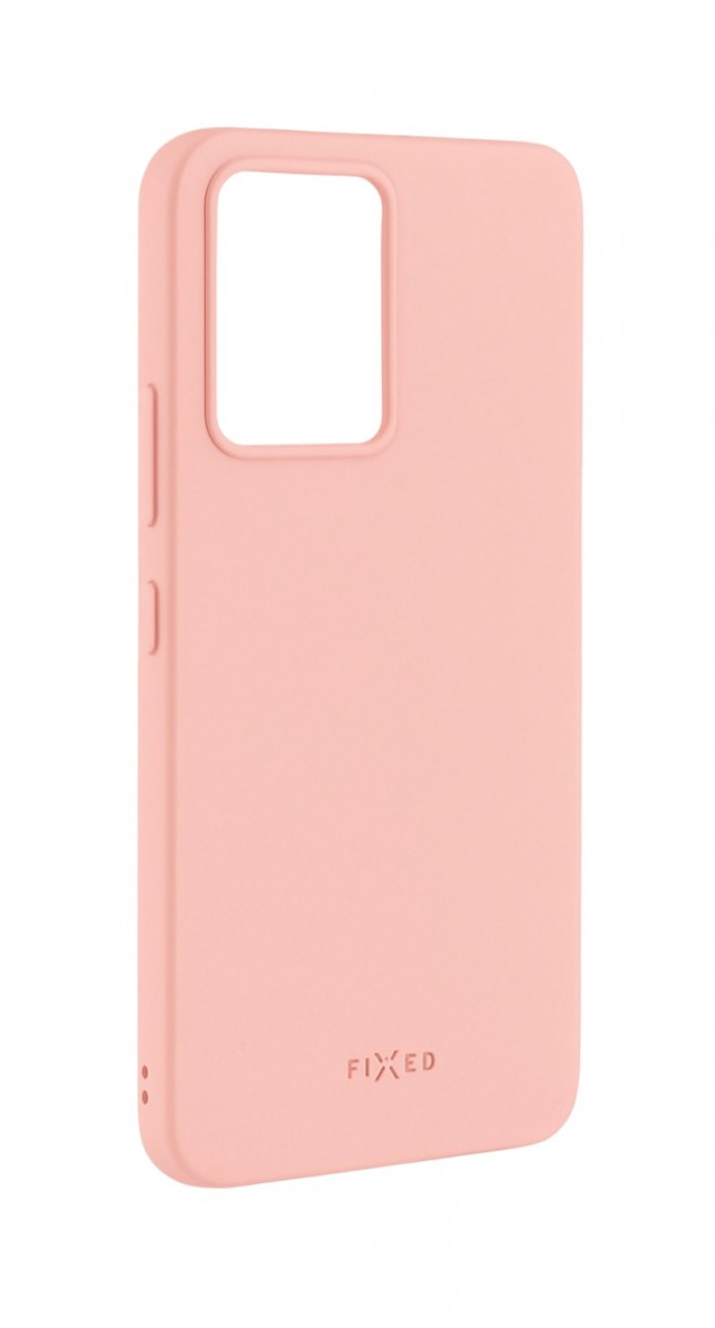 Levně Zadní pogumovaný kryt FIXED Story pro Xiaomi Redmi Note 12, růžový