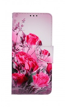 Knížkové pouzdro na Samsung A13 Romantické růže