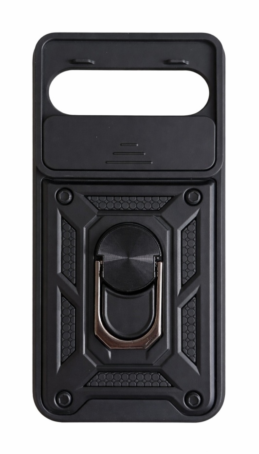 Kryt TopQ Armor Lens Google Pixel 9 ultra odolný černý 173536 (pouzdro neboli obal Google Pixel 9)