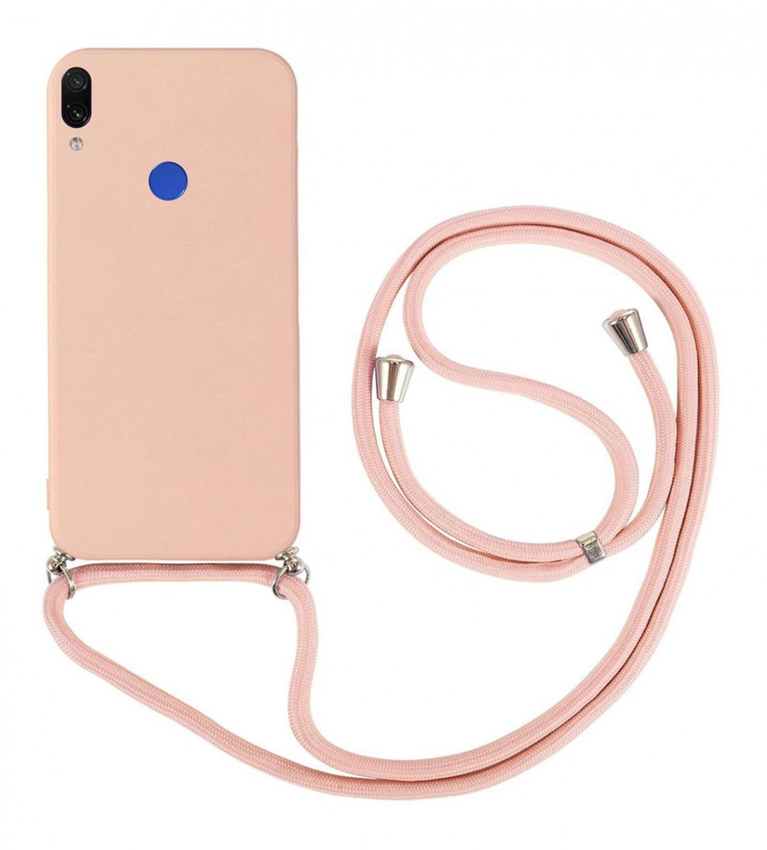 Zadní kryt na Xiaomi Redmi Note 7 růžový se šňůrkou