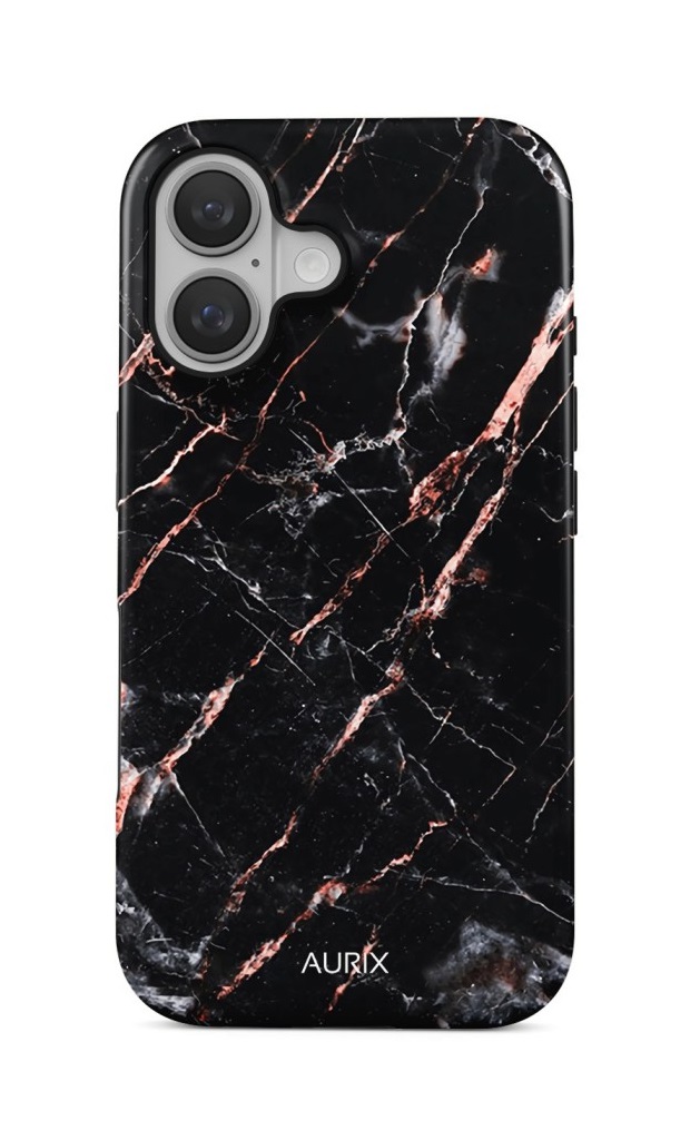 Luxusní kryt AURIX MagSafe na iPhone 16 Euphoria Marble