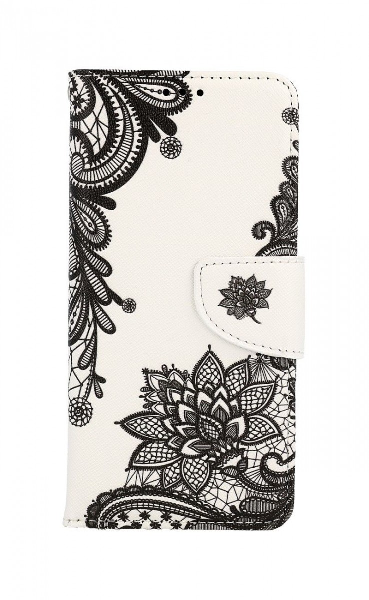 Levně Pouzdro TopQ Samsung A53 5G knížkové Vzor krajky 73559 (obal neboli kryt na mobil Samsung A53 5G)