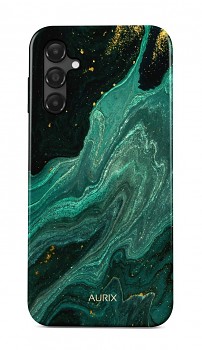 Luxusní kryt AURIX na Samsung A25 5G Green Lagoon