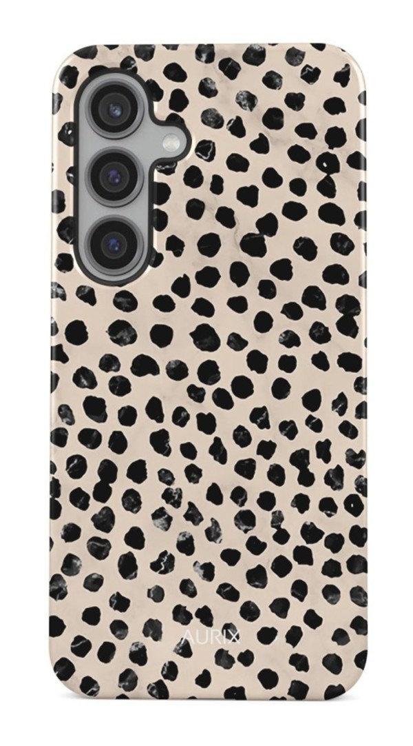 Levně Kryt AURIX Samsung S24 FE Minimalist Dots 133596 (pouzdro neboli obal na mobil Samsung S24 FE)