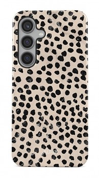 Luxusní kryt AURIX na Samsung S24 FE Minimalist Dots