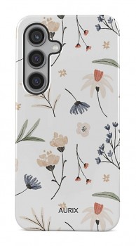 Luxusní kryt AURIX na Samsung S24 FE Floral Fantasy