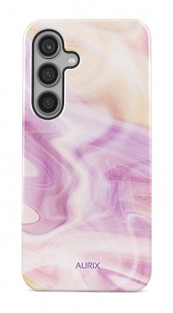 Luxusní kryt AURIX na Samsung S24 FE Pinky Wave