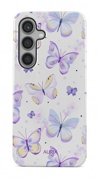 Luxusní kryt AURIX na Samsung S24 FE Butterflies