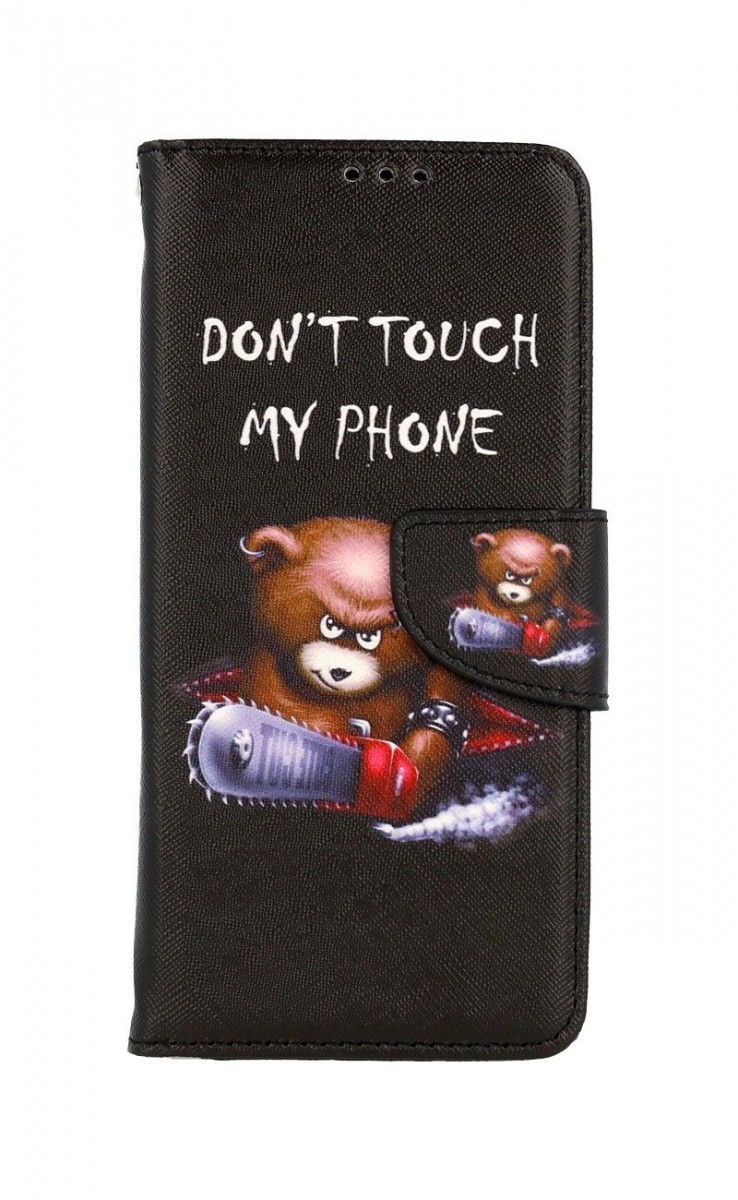 Knížkové pouzdro na Vivo Y76 5G Don´t Touch méďa