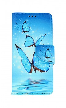 Knížkové pouzdro na Samsung A53 5G Modří motýlci